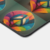 大きなフローラ デスクマット (コーナー)