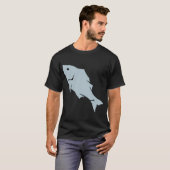 大きなブラザーの1歳の誕生日フィッシング Tシャツ (正面フル)