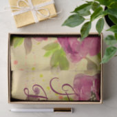 大きなブルゴーニュのバラ花 薄葉紙 (ギフト)