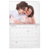 大きなプリントパーソナライズされたカレンダー カレンダー (1月 2026)