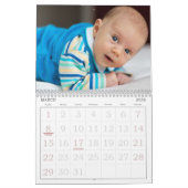 大きなプリントパーソナライズされたカレンダー カレンダー (3月 2026)