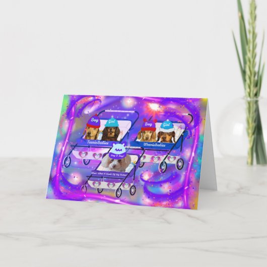 大きなベビー カード (正面)