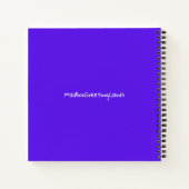 大きなベビー ノートブック (裏面)