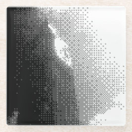 大きなベン ガラスコースター