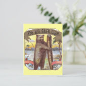 大きなベーアシガーラベル ポストカード (スタンド正面)