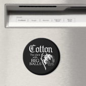 大きなボールのTシャツで植物をコットン マグネット (インサイチュ (食洗機))