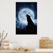 大きなポスターの叫び声 ポスター (キッチン)