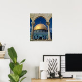 大きなポスター「Dome of the rock, Jerusalem」 ポスター (ホームオフィス)