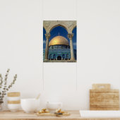大きなポスター「Dome of the rock, Jerusalem」 ポスター (キッチン)