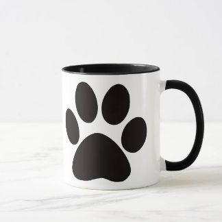大きなポープリントコーヒーマグ マグカップ