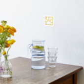 大きなポープリントパターンベッドルームギフトデコークラス 箔ポスター (レイダウン (キッチン))