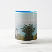 大きなマグカップとキーソン ツートーンマグカップ (中央)