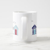 大きなマグカップ - ビーチハウス ジャンボコーヒーマグカップ (裏面)