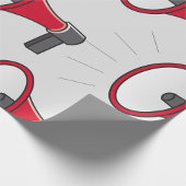 大きなメガホン ラッピングペーパー