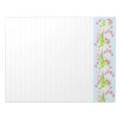 大きなメモ帳で楽しい春 ノートパッド (正面)