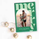 大きなメリーモダンアーチ写真 シーズンカード