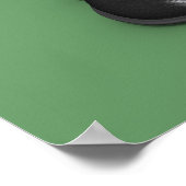 大きなメロンがあるサンタクロース ポスター (角)