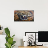 大きなライオン ポスター (ホームオフィス)