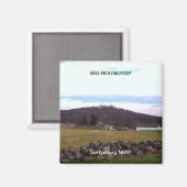 大きなラウンドトップ マグネット (正面/裏面)