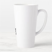 大きなラテマグとキリスト書教のマグ カフェラテマグ (右)