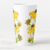 大きなラテマグカップの喜びの夏 カフェラテマグ (正面)