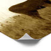 大きなラバ鹿の丘 ポスター (角)