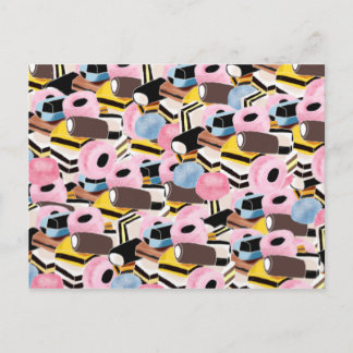 大きなリコリスの絵 ポストカード