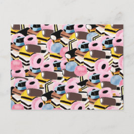 大きなリコリスの絵 ポストカード