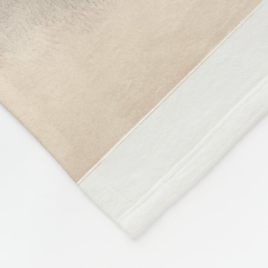 大きなリボンを飛び越えるサーカスのパフォーマー フリースブランケット (角)