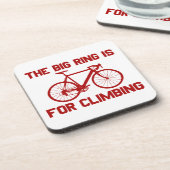 大きなリングや輪は登山だ コースター (左側)