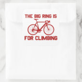 大きなリングや輪は登山だ スクエアシール (バッグ)