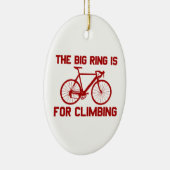 大きなリングや輪は登山だ セラミックオーナメント (右)