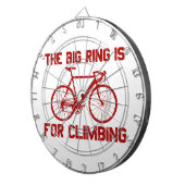 大きなリングや輪は登山だ ダーツボード (正面右)