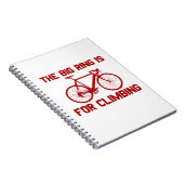 大きなリングや輪は登山だ ノートブック (右側)