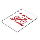 大きなリングや輪は登山だ ノートブック (左側)