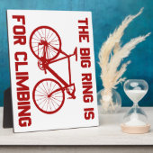 大きなリングや輪は登山だ フォトプラーク (側面)