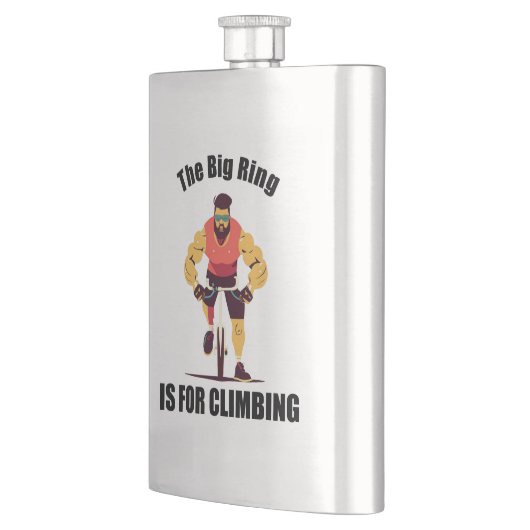 大きなリングや輪は登山サイクリング フラスク (左)