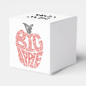 大きなリンゴ – ミニフェイス フェイバーボックス (裏面サイド)