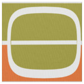 大きなレトロパネル白 ファブリック (クローズアップ)