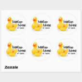 大きなロゴスタンプ ラウンドシール (シート)