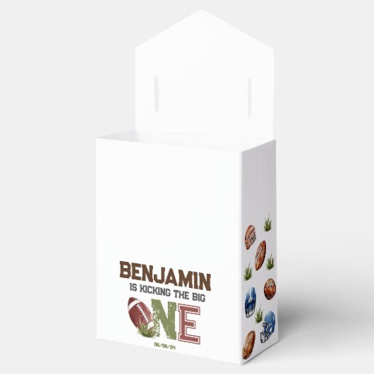 大きなワンサッカーの第1誕生日を蹴る フェイバーボックス (オープン)