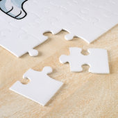 大きな上腕を持つボディビルダーとしてのウルフ ジグソーパズル (側面)