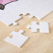 大きな上腕を持つボディビルダーとしての豚 ジグソーパズル (側面)