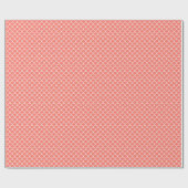 大きな人魚はかりで測の桃のエコー ラッピングペーパー (フラット)