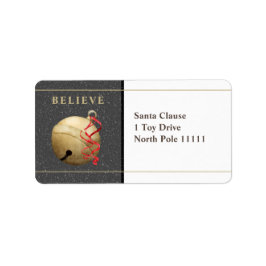 大きな住所 シール、JINGLE BELLクリスマス ラベル