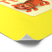 大きな写真の動物領域 ポスター (角)