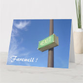 大きな出口を出る カード (正面)