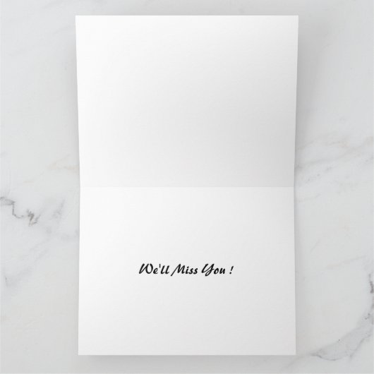 大きな出口を出る カード (内部)