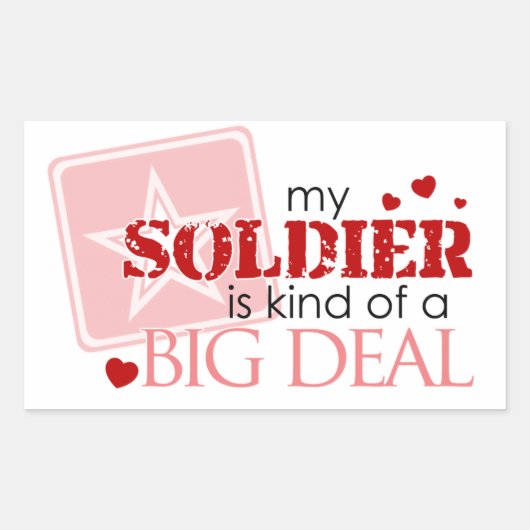 大きな取引の種類 長方形シール (正面)