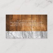 大きな口バスフィッシュ | 木石 名刺 (裏面)